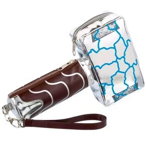 NEW Disney Parks Thor “Love and Thunder” Hammer Wristlet Purse